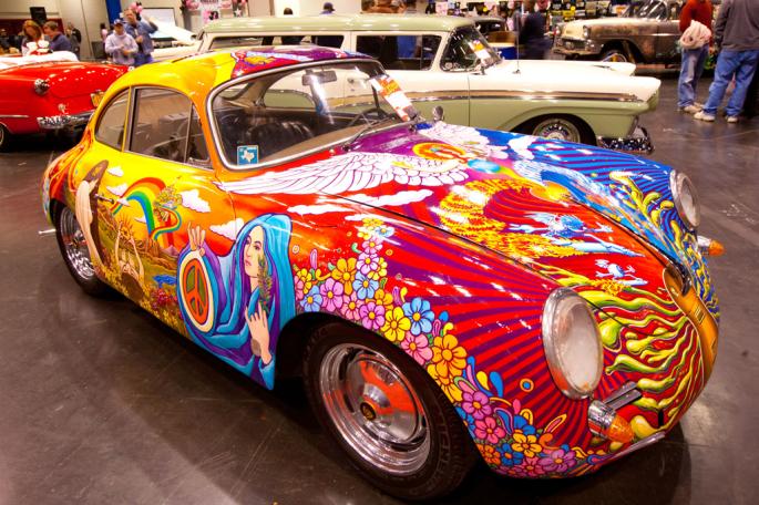 Psychedelic BMW1 Series Coupe