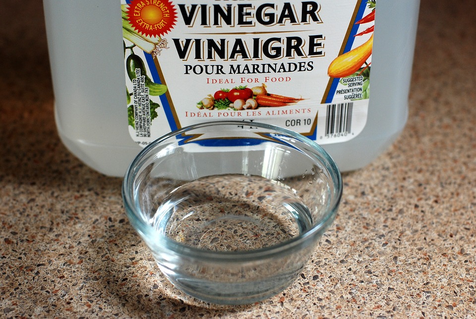 Use vinegar to clean