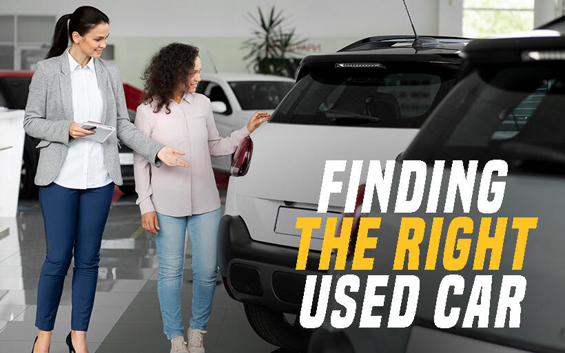 Finding the right used car