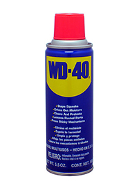 WD-40 to remove old bumper stickers