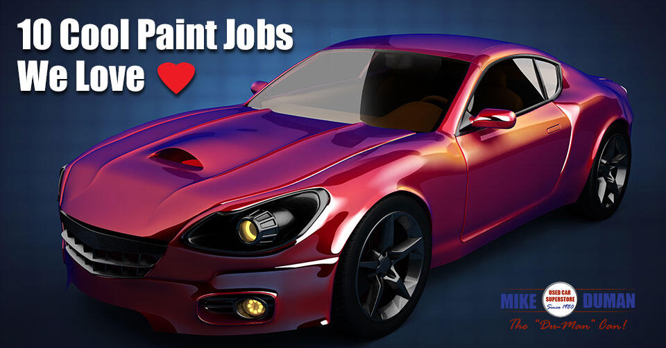 10 Cool Car Paint Jobs We Love Mike Duman - Best Custom Car Paint Colors
