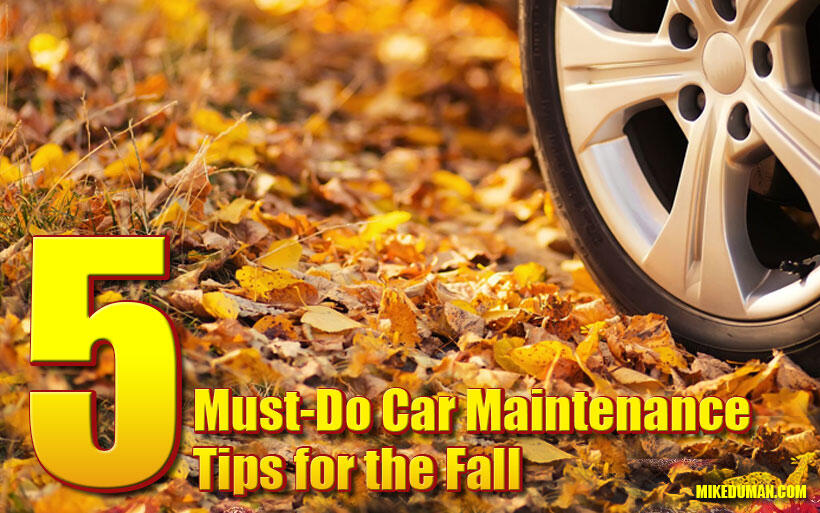 Essential car maintenance tips for the fall season