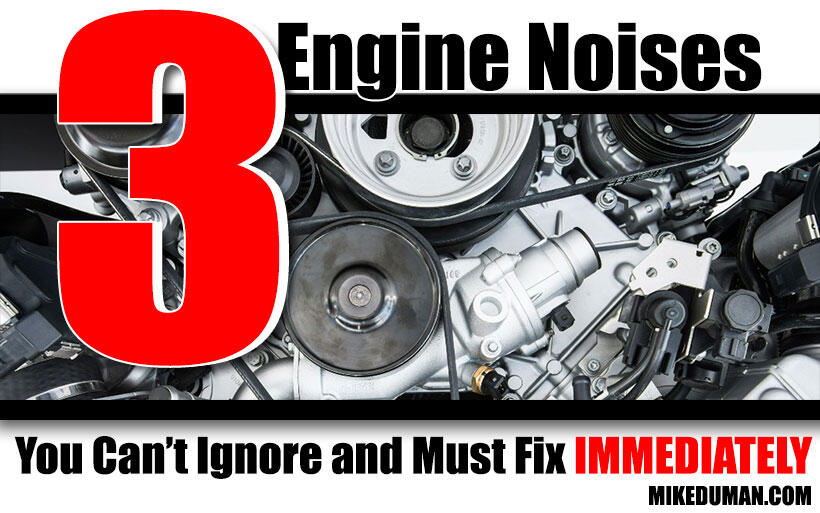 3 engines noises that indicate your car needs attention