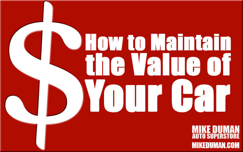 How To Maintain Car Value