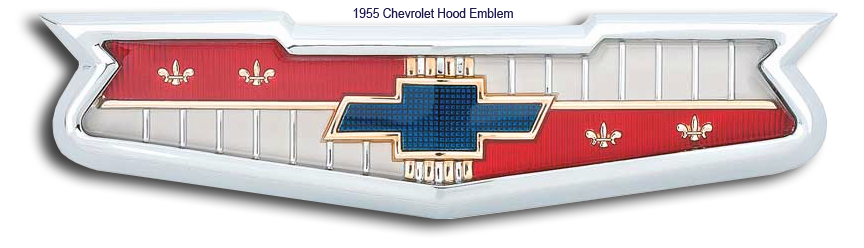 1955 Chevrolet Hood Emblem